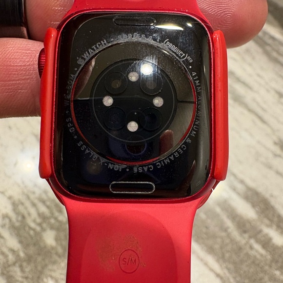 Apple Watch Product Red Series 8 41 mm, reset - Picture 5 of 11
